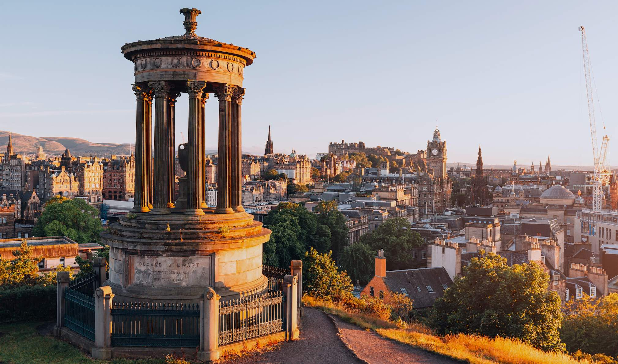 Image shows Edinburgh Landscape.